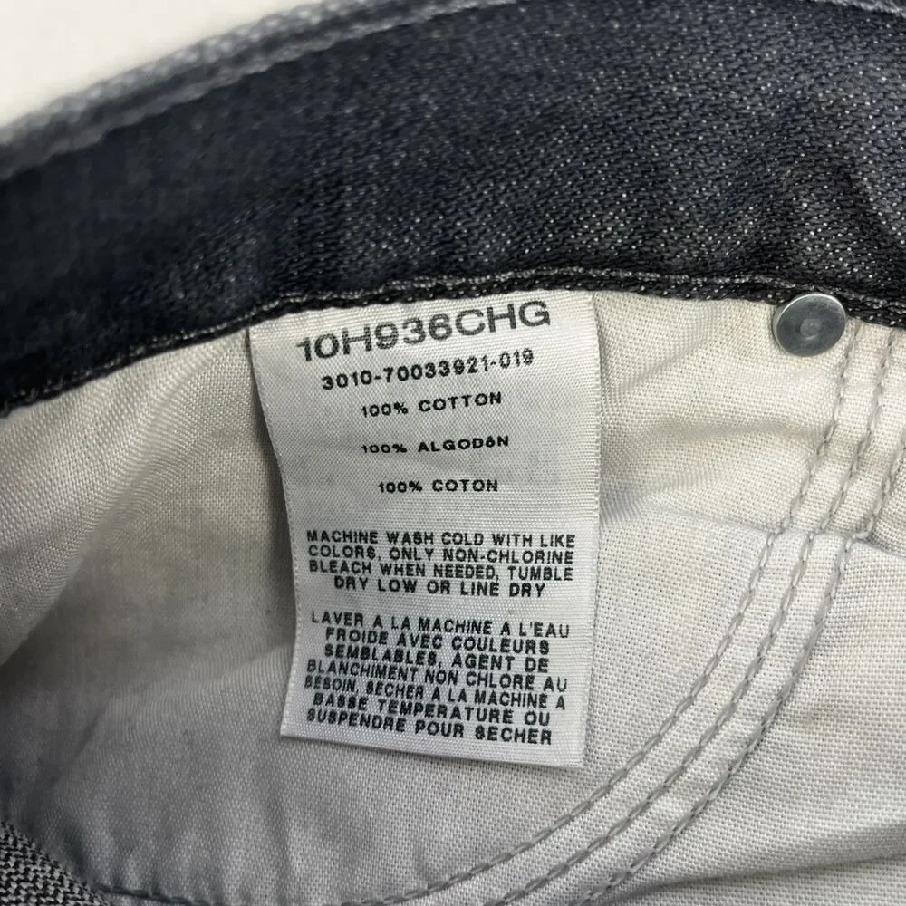 New Mens Wrangler Cowboy Cut 936 Slim Fit Denim‎ Jeans Sz 38x36 Gray NWT